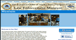 Desktop Screenshot of alaskatroopermuseum.com